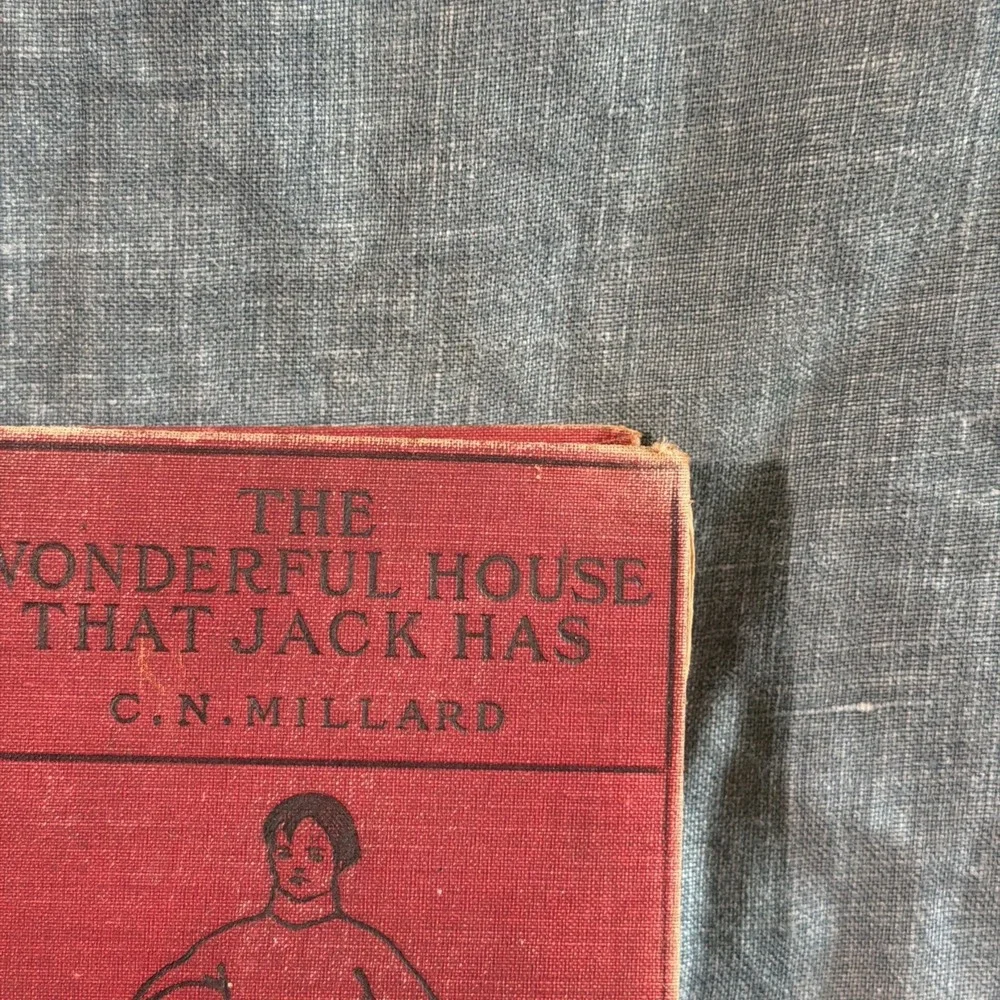 The Wonderful House That Jack Has 1908 Antique Book C.N. Millard Physiology HC